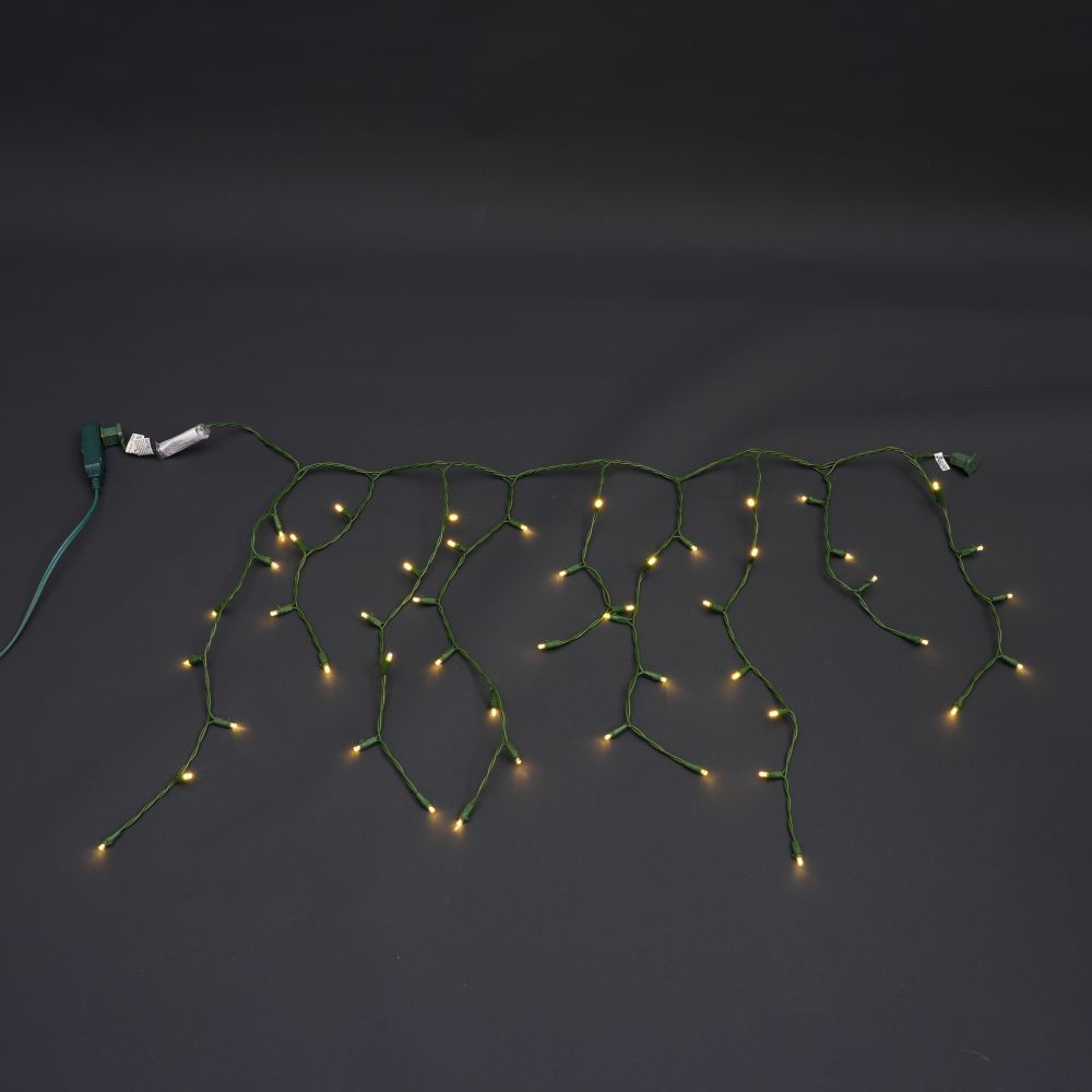 Grass green line clear light silk bubble ice strip light string （7/4/6/7/4/6/7/4/5）