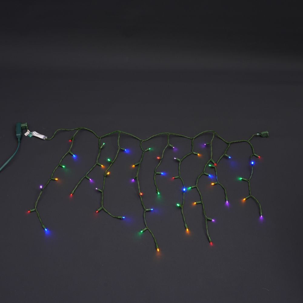 Grass green thread color light silk bubble ice strip light string （7/4/6/7/4/6/7/4/5）